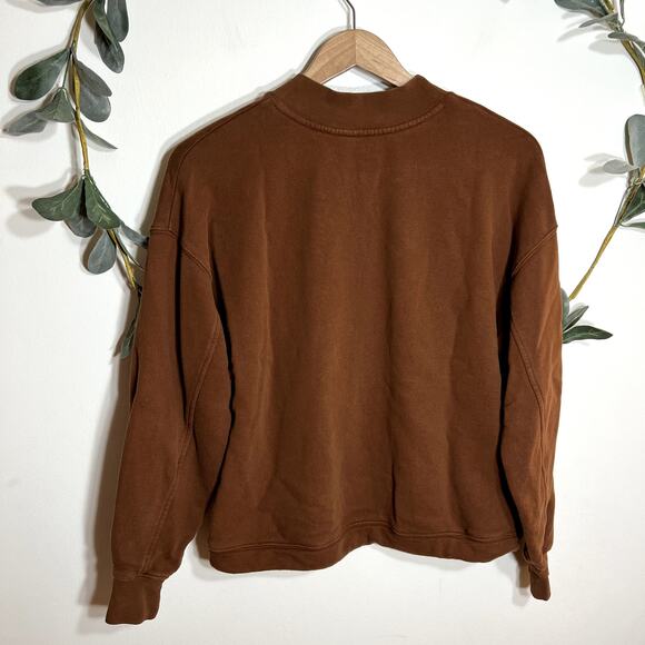 Vince Brown Crew Neck Sweatshirt LAST CALL - Picture 5 of 5